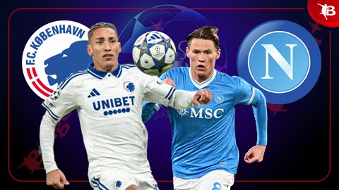 03h00 ngày 21/1: Copenhagen vs Napoli